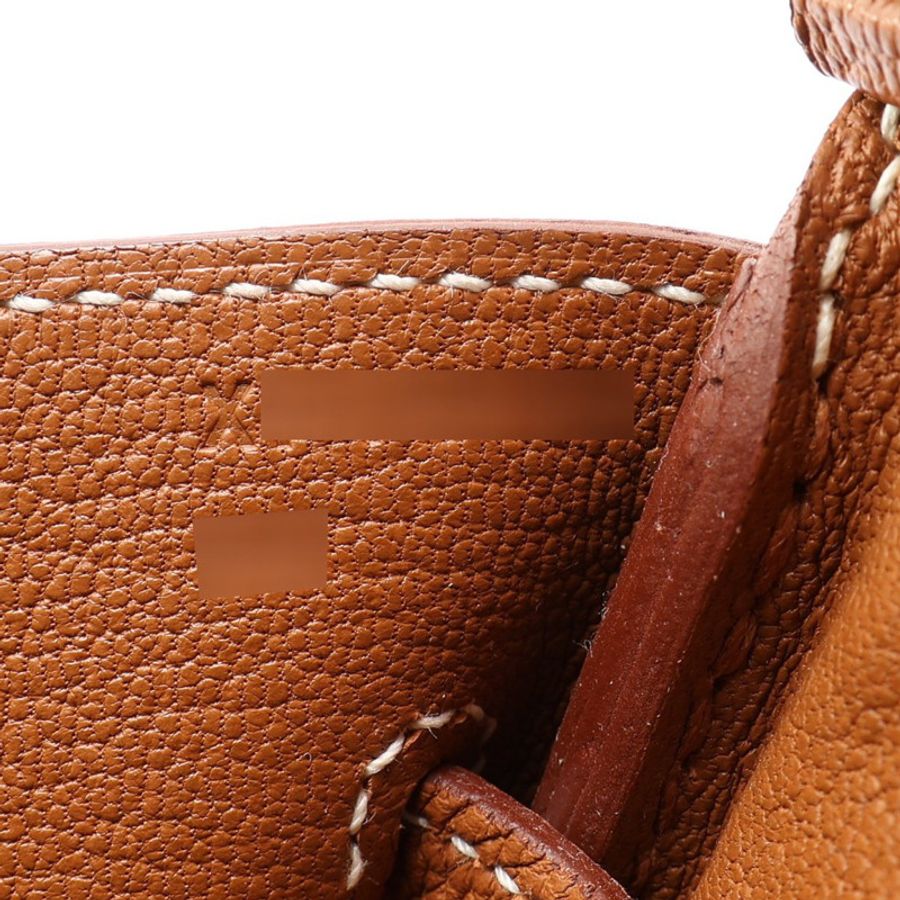 HERMES 愛馬仕 Birkin 30 Togo牛皮 柏金包 金棕色 金釦 X刻 手提包-5