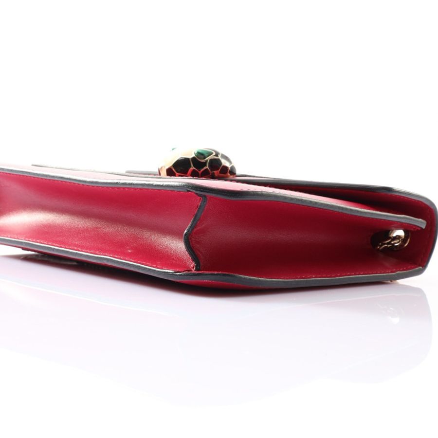 BVLGARI 寶格麗 Serpenti Forever 肩背包 粉色 牛皮 34560 34560-7