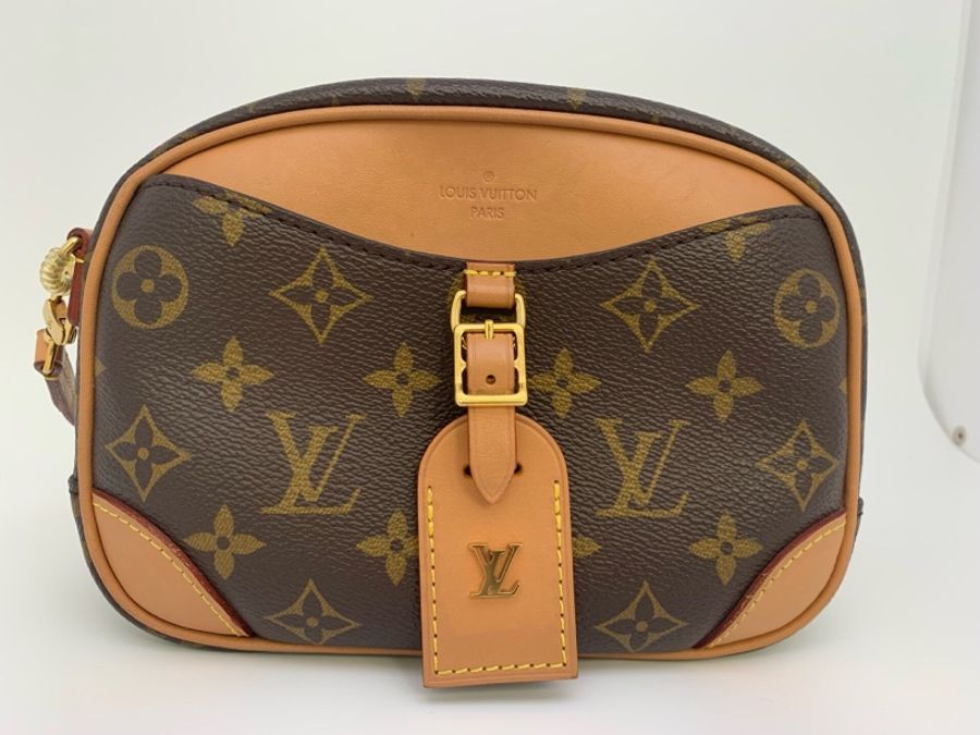 99新LV/路易威登 Deauvile mini老花斜挎相機包 20*8*14-0