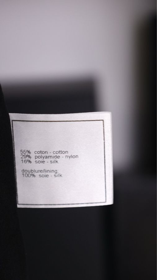 Chanel 08年春夏预告系列秀款黑灰条纹重工链条上衣外套-25