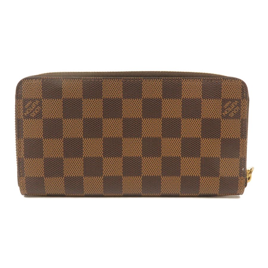 LOUIS VUITTON Damier Zipper Long Wallet長錢包-1