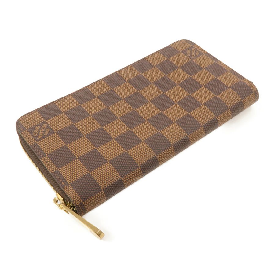 LOUIS VUITTON Damier Zipper Long Wallet長錢包-4