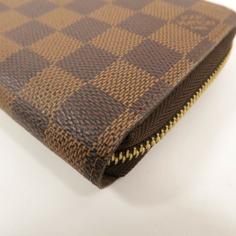 LOUIS VUITTON Damier Zipper Long Wallet長錢包-10