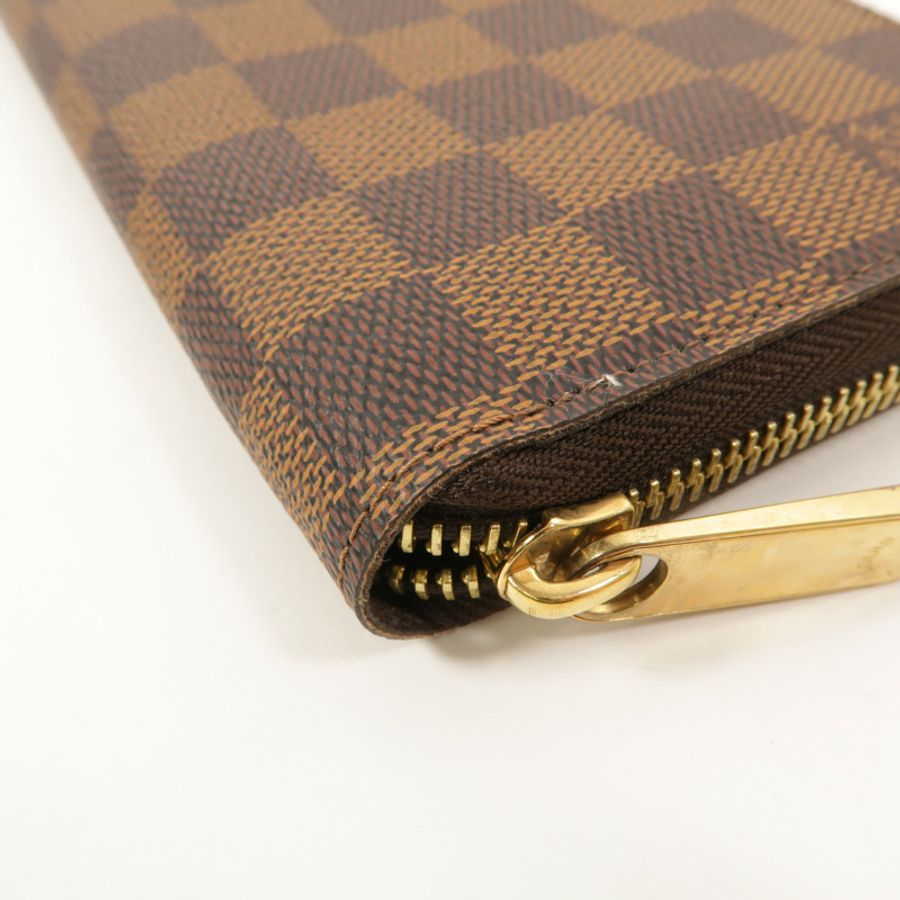 LOUIS VUITTON Damier Zipper Long Wallet長錢包-12