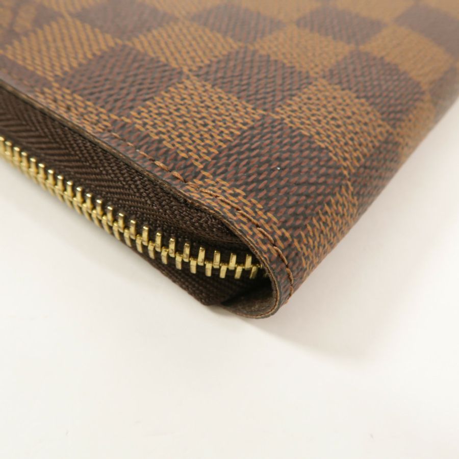 LOUIS VUITTON Damier Zipper Long Wallet長錢包-13