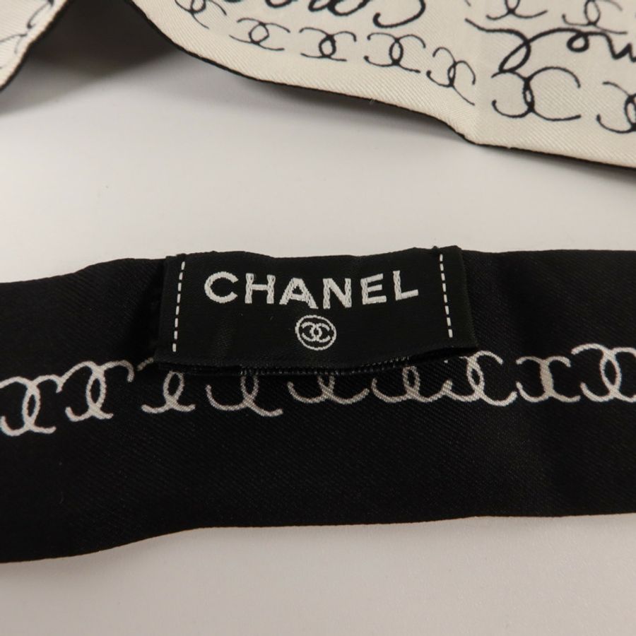CHANEL 絲質Scarf絲巾-5