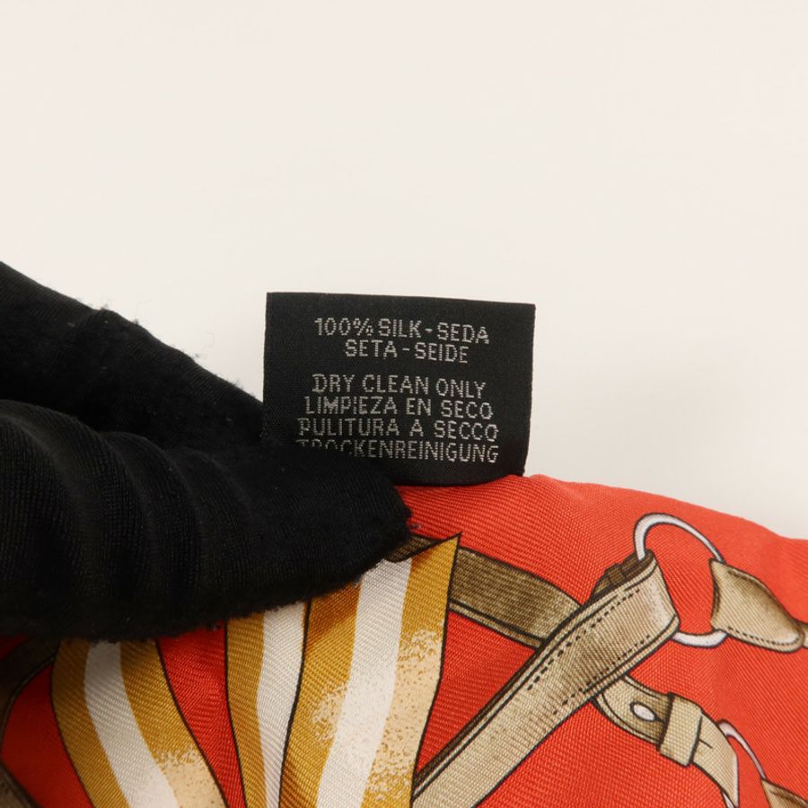 HERMES 絲質Twilly絲巾-7
