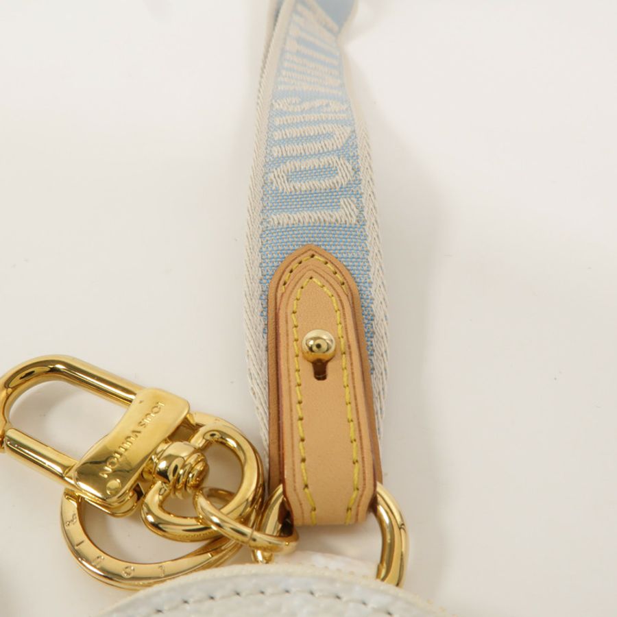 LOUIS VUITTON Monogram Giant By The Pool Lanyard Multi Pochette鎖匙包-8