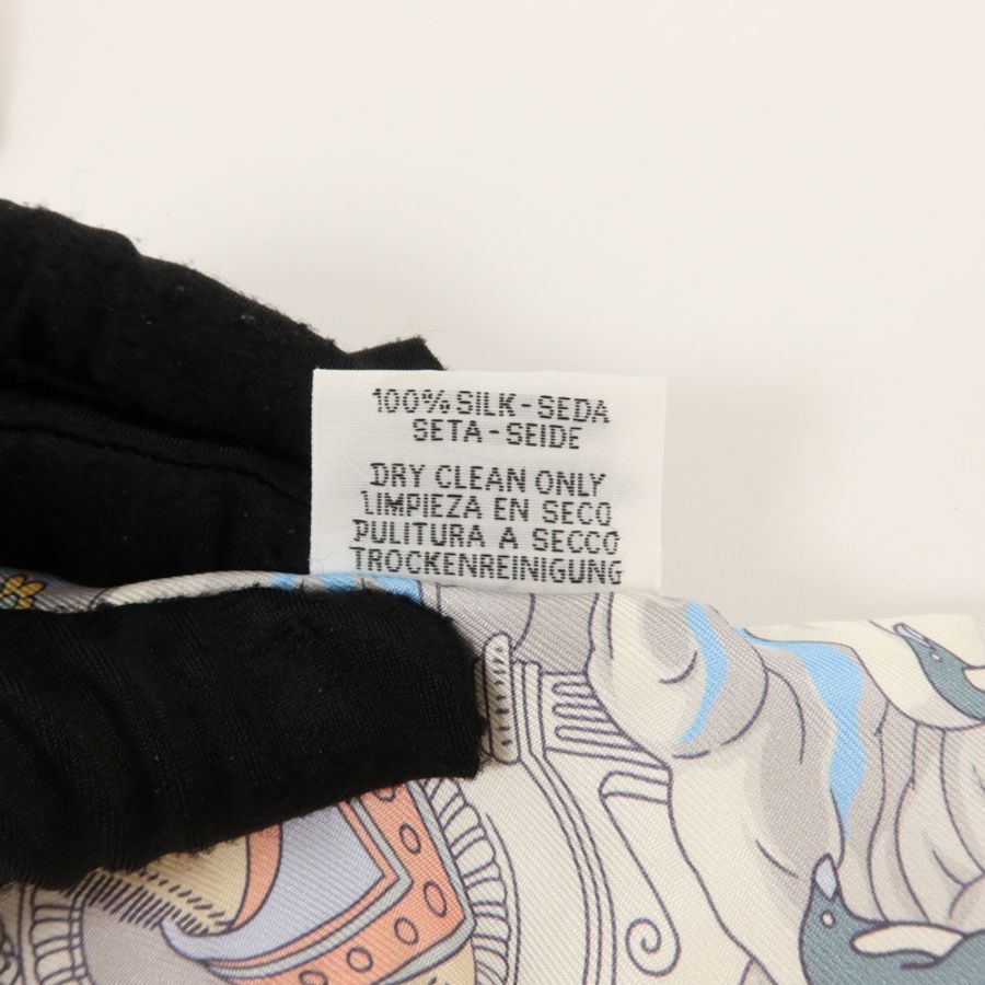 HERMES 絲質Twilly絲巾-7