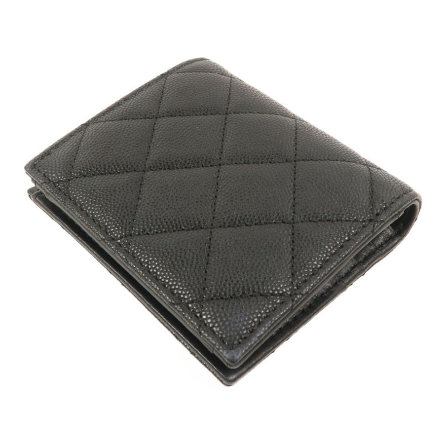 CHANEL 牛皮皮革Small Flap Wallet錢包-5