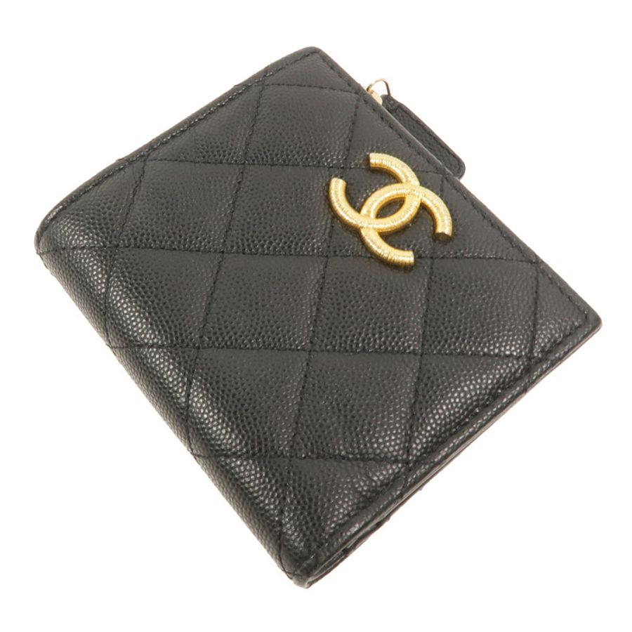 CHANEL 牛皮皮革Classic Small Flap Wallet錢包-4
