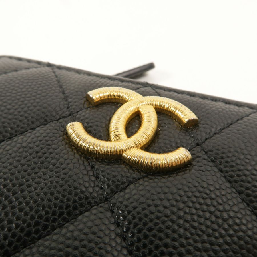 CHANEL 牛皮皮革Classic Small Flap Wallet錢包-11