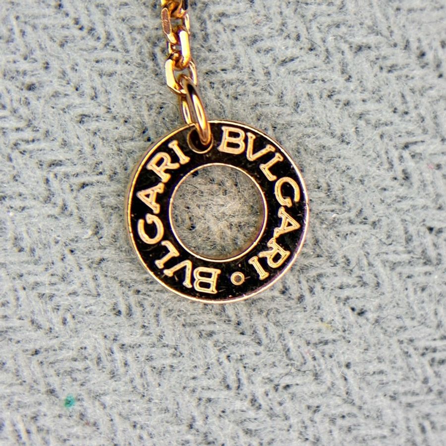 Bvlgari/寶格麗18K玫瑰金 紅扇子手鍊 98新-4