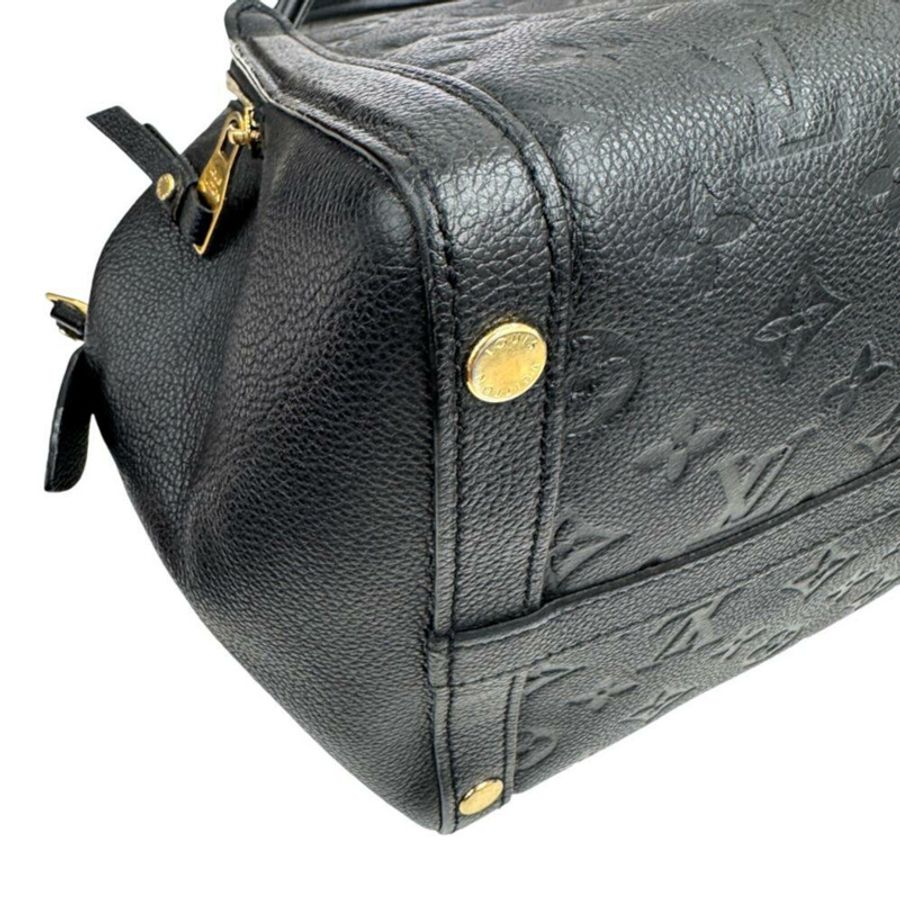 LOUIS VUITTON 路易威登 Monogram Empreinte Mare MM 黑色皮革 Noir M41040 女士手提包-7