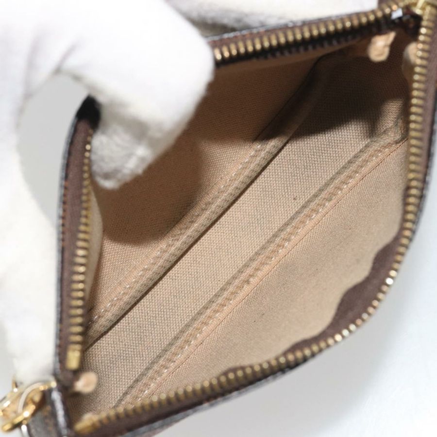 【日本直送】路易威登 Damier Ebene 行李箱迷你手拿包配件 N41433 正品 192441A-10