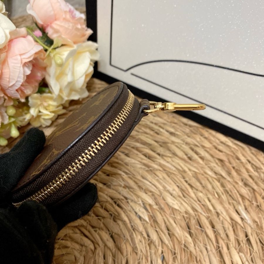 𝕃𝕍老花圓餅零錢包🏅-10