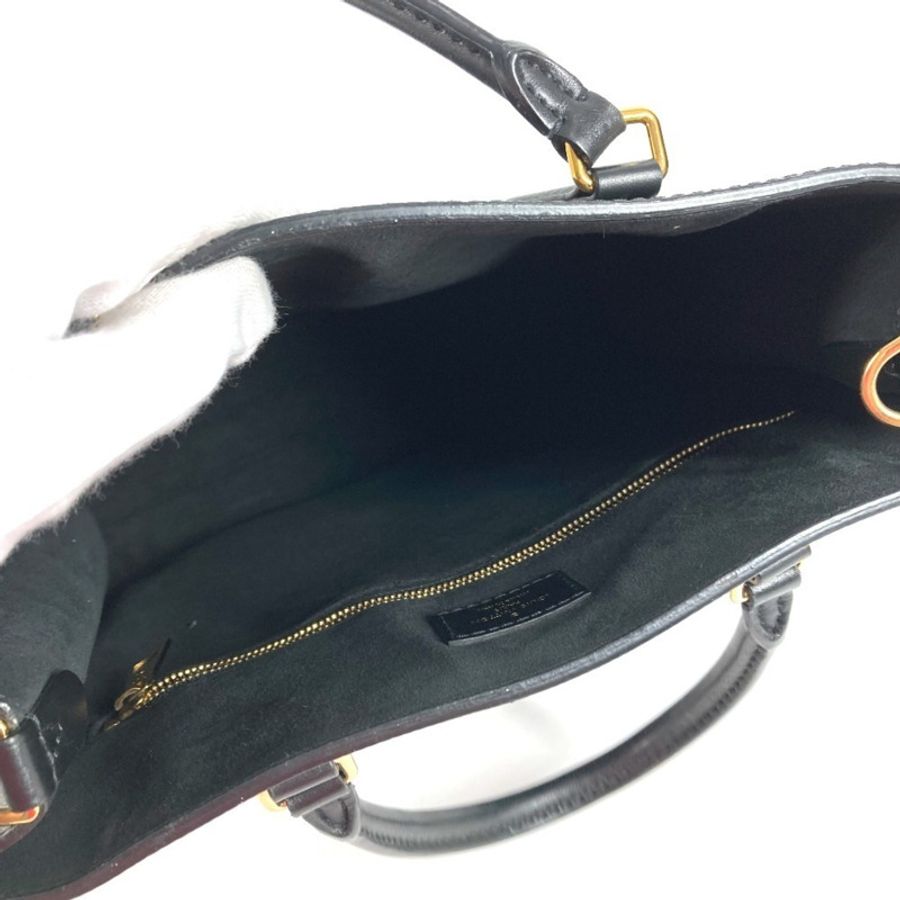 路易威登 M58658 Epi Monogram Sac Plat PM 手提包，兩用手提包，垂直手提包，肩背皮革，男女通用，黑色-11