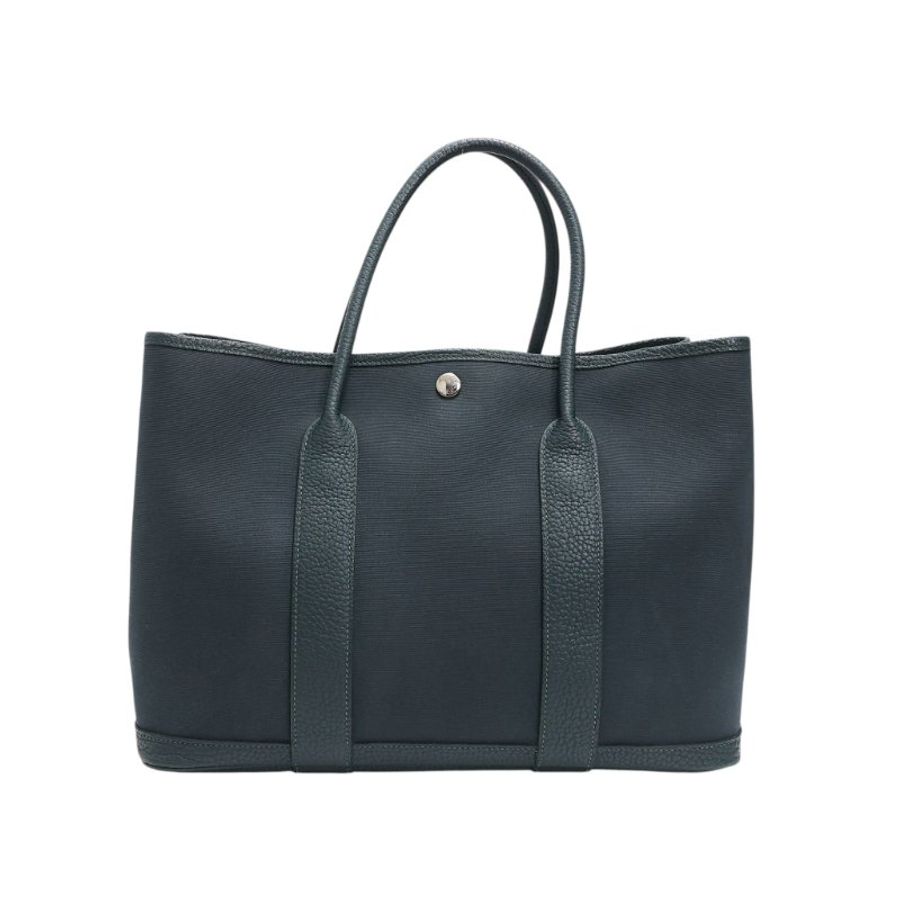 不議價 【9.0新 二手】  Hermès  GARDEN PARTY 36 手袋-5