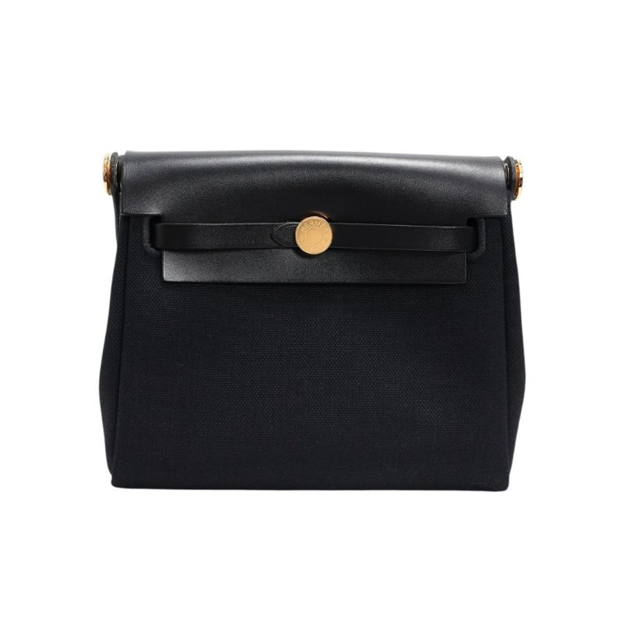 不議價 【9.5新 二手】  Hermès  HERBAG ZIP 20 包手袋-7