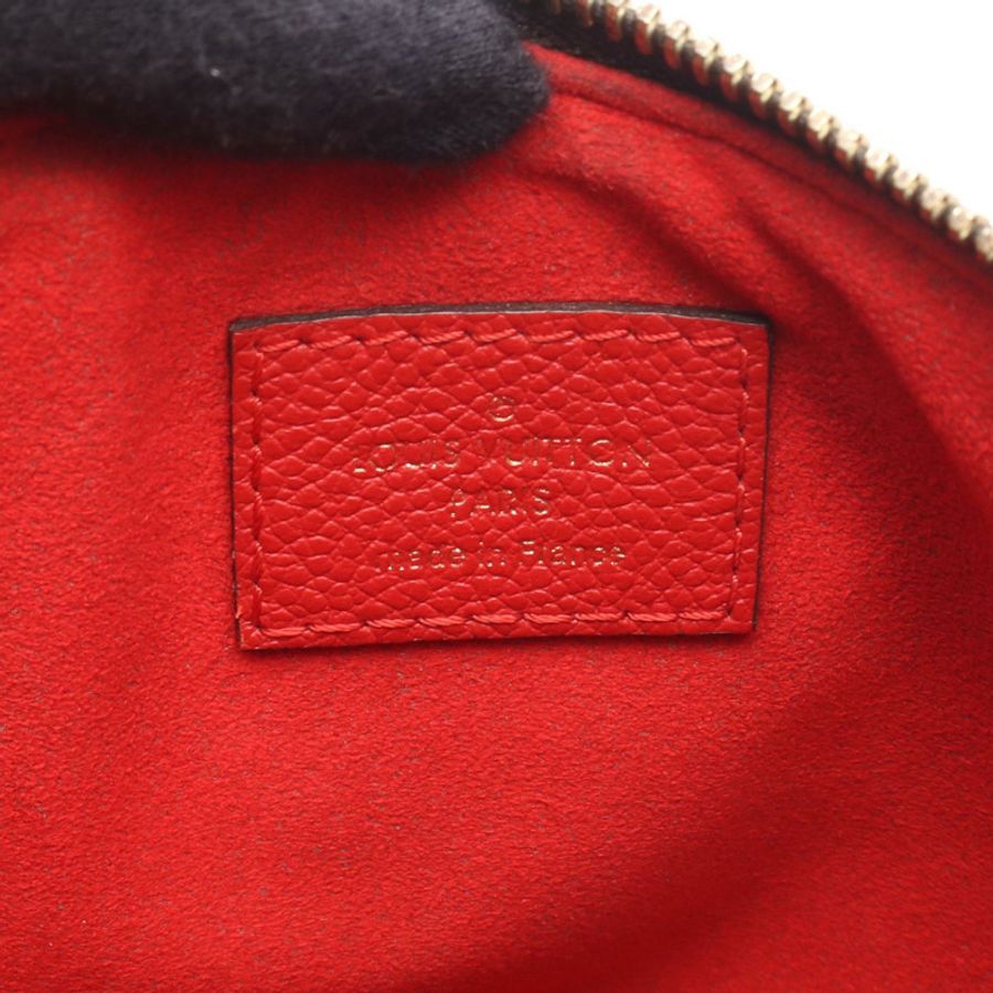 路易威登 Twice 肩包 M50184 Monogram 帆布皮革棕色紅色二手-3