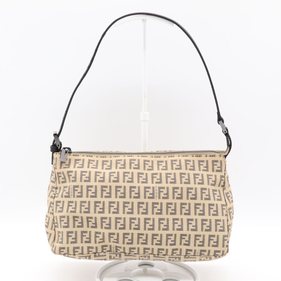 Fendi 經典老花 FF LOGO 緹花 Vintage 腋下包  手提包-1