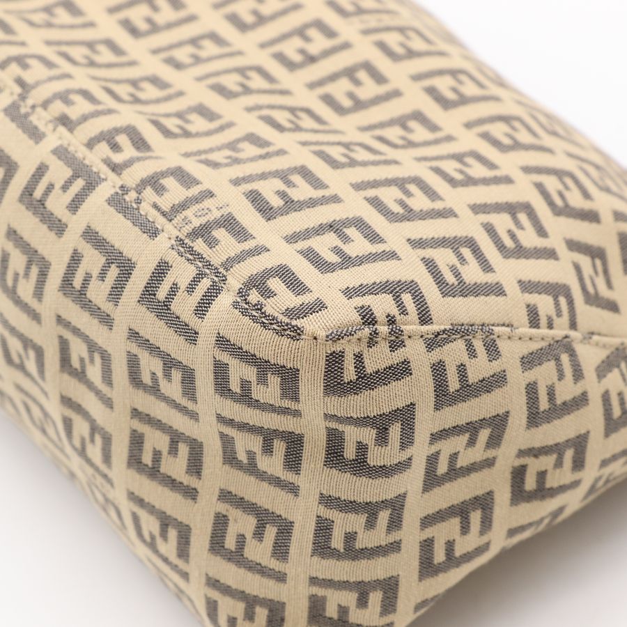 Fendi 經典老花 FF LOGO 緹花 Vintage 腋下包  手提包-8