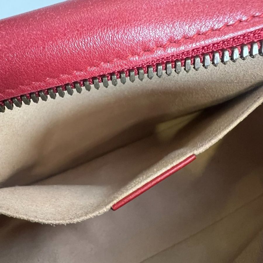 GUCCI 447632 紅Marmont相機包 24CM-7