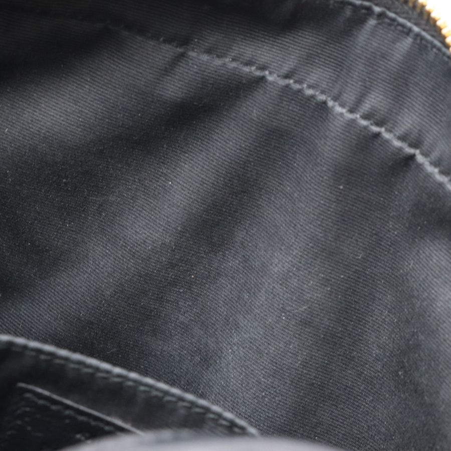 YSL 黑色 牛皮 金字 拉鍊 相機包 斜背包 761554-19