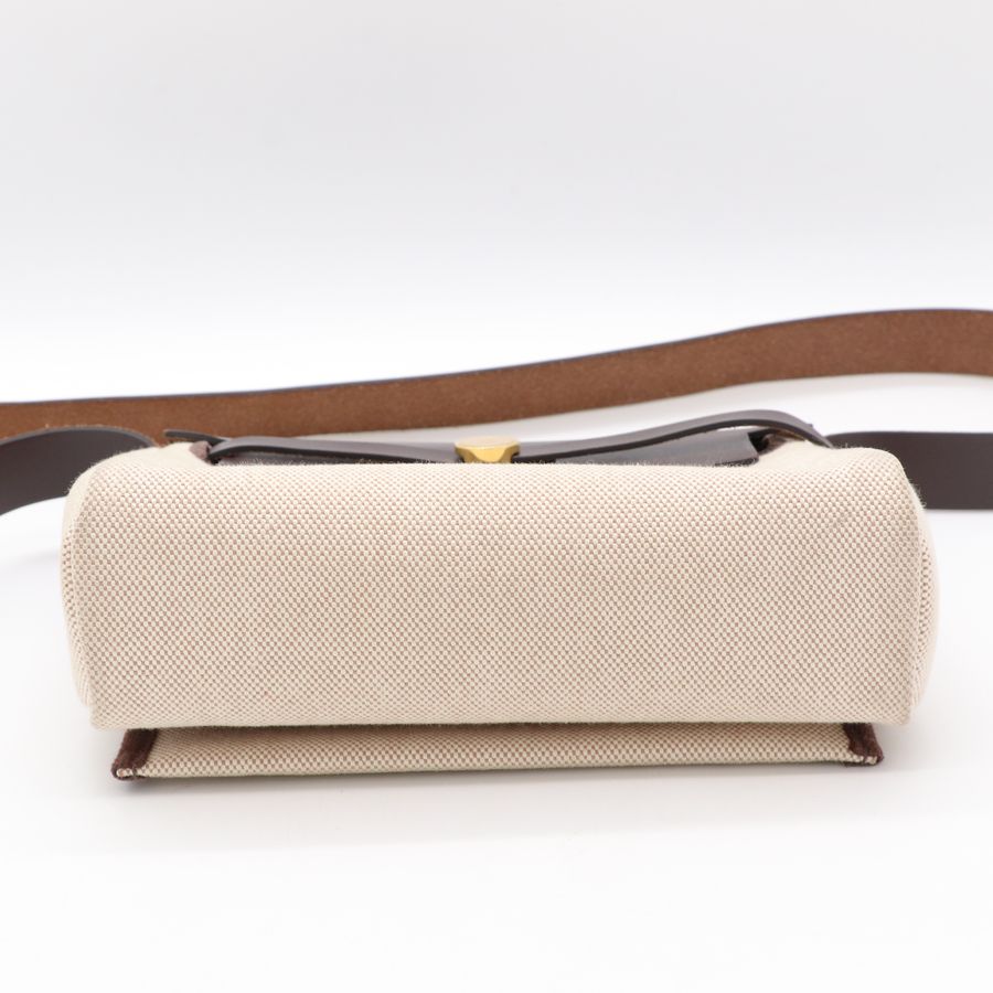 【全配有購證】Hermes 愛馬仕 Herbag zip 20 烏木色 金扣 斜背包 #mini-4