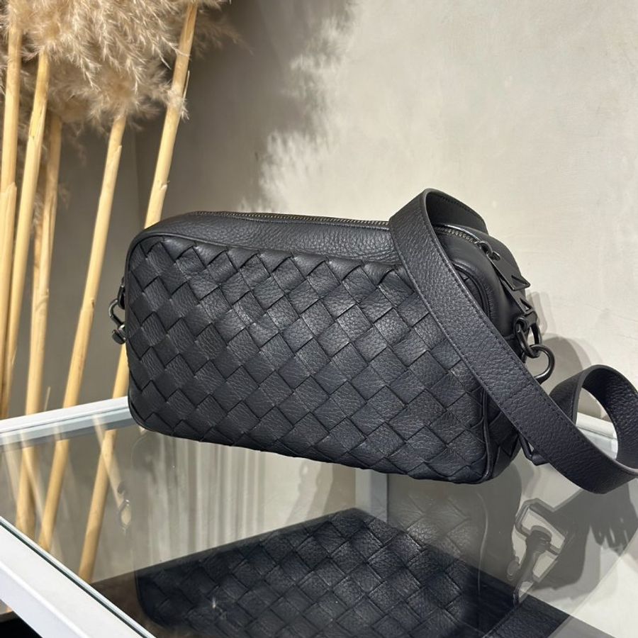BOTTEGA VENETA Intrecciato編織相機包-3