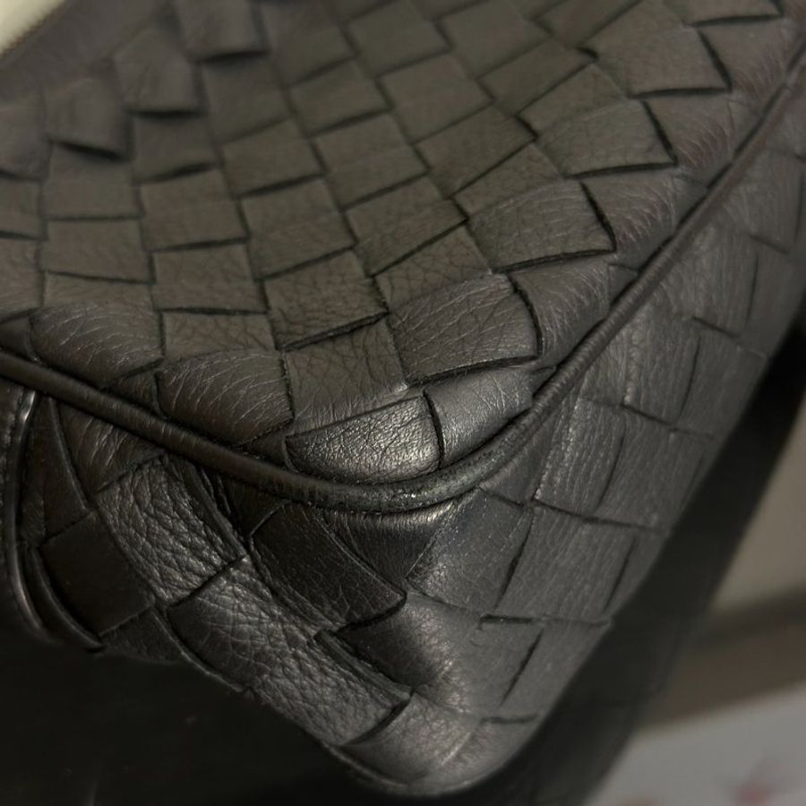 BOTTEGA VENETA Intrecciato編織相機包-7