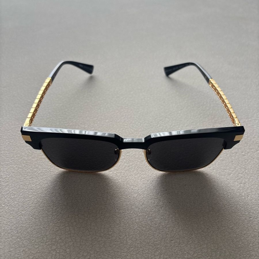 Versace 范思哲凡賽斯方形太陽眼鏡墨鏡4447 深灰鏡片-3