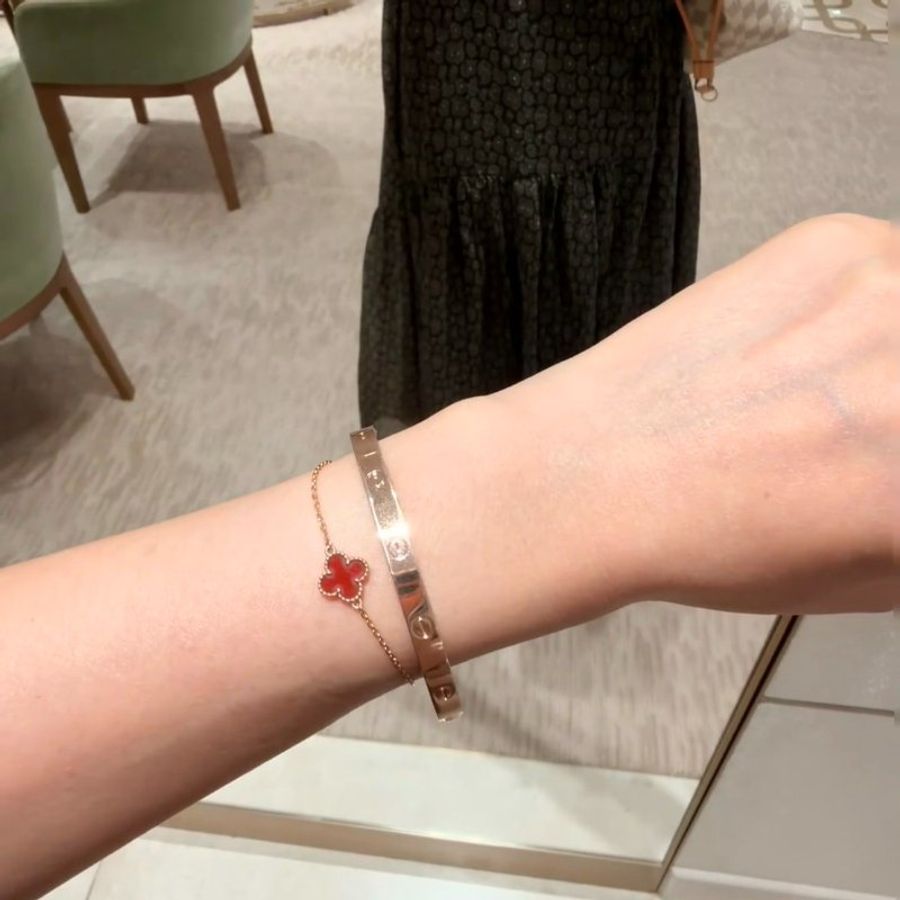 Cartier LOVE 18K金手環 - 16-1