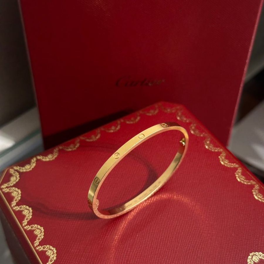 Cartier LOVE 18K金手環 - 16-2