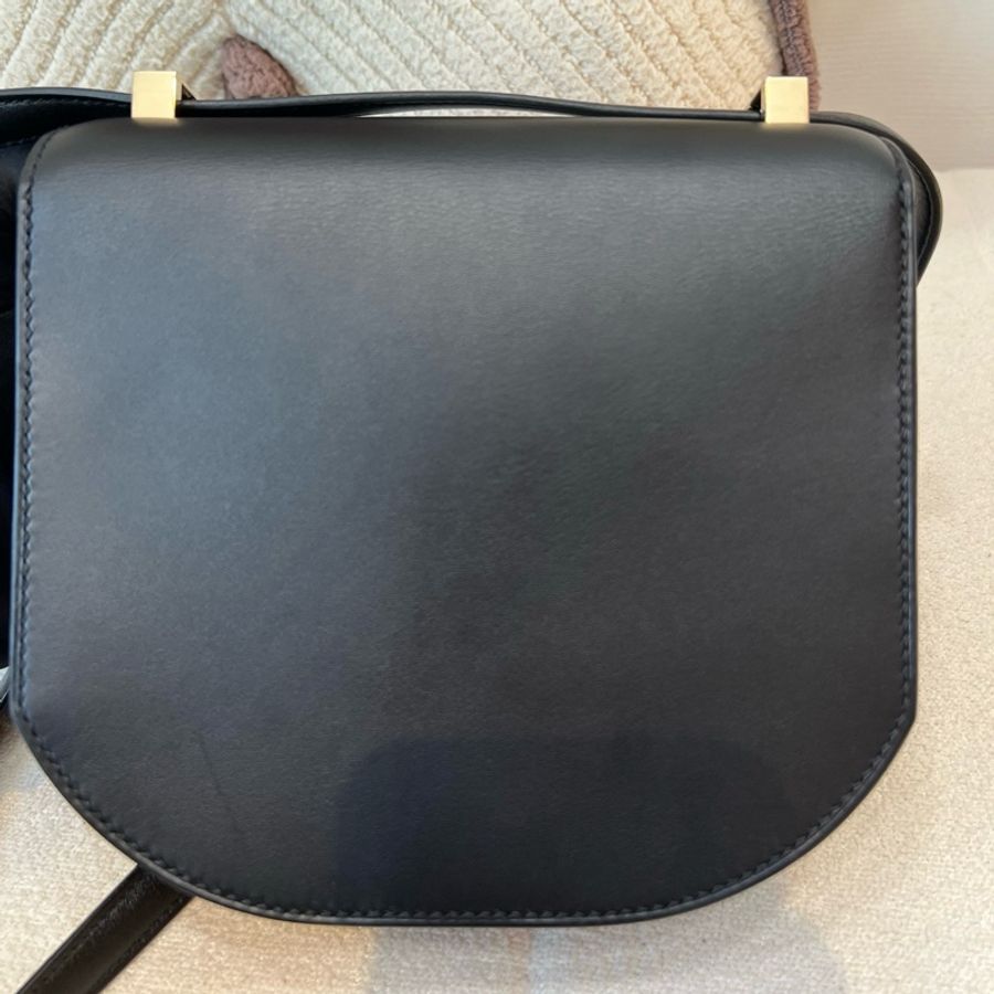 Hermes 愛馬仕 mini Mosaique馬賽克黑金斜背包-2