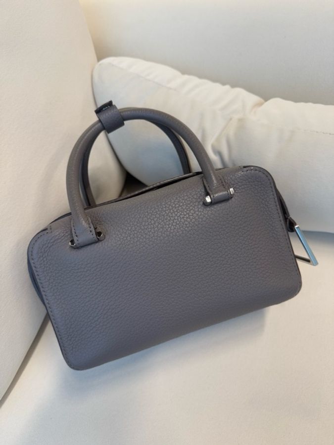 Delvaux 德爾沃 灰色cool box mini 手提包斜挎包-1