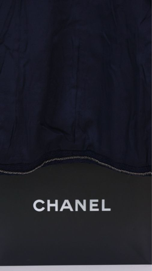 Chanel 97年秋冬秀款藏蓝色彩色球球亮片上衣外套-16