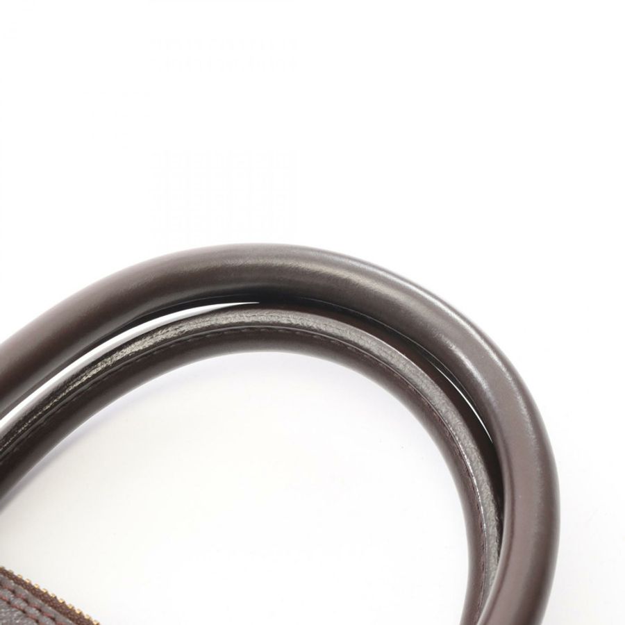 路易威登 Brera 手提包 N51150 Damier 帆布皮革棕色 Ebene 二手女士-6
