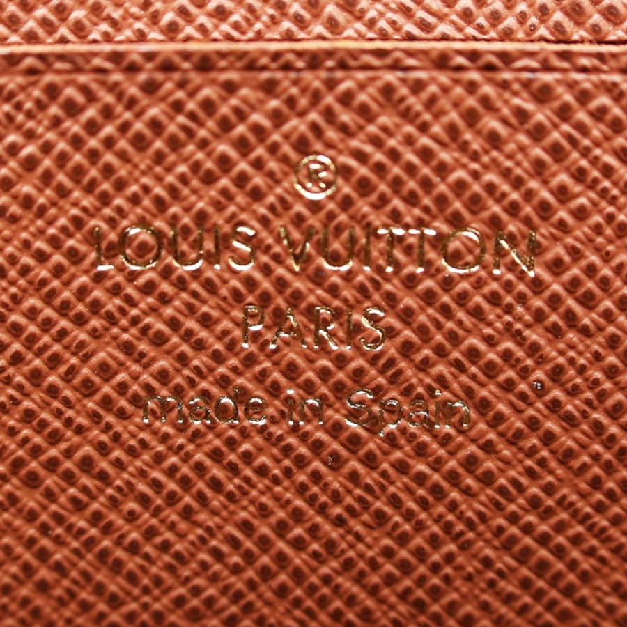 LOUIS VUITTON LV 路易威登 Wallet On Chain Ivy 鏈條錢包 肩背包 棕色 原花帆布 M81911-3