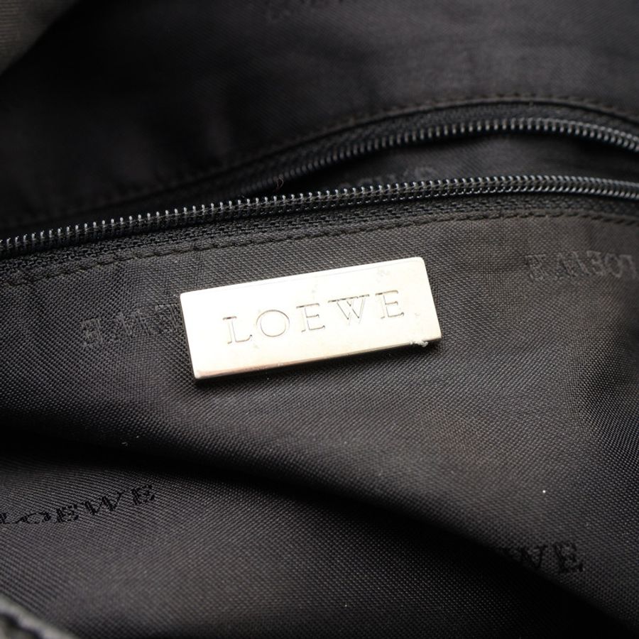 LOEWE 羅威 肩背包 黑色 羊皮-3