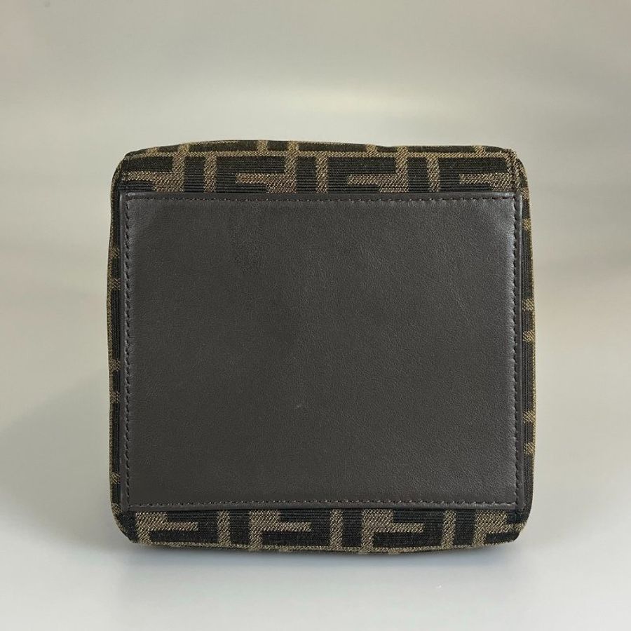 FENDI 8BS083 老花Origami摺疊水桶包 MINI-6