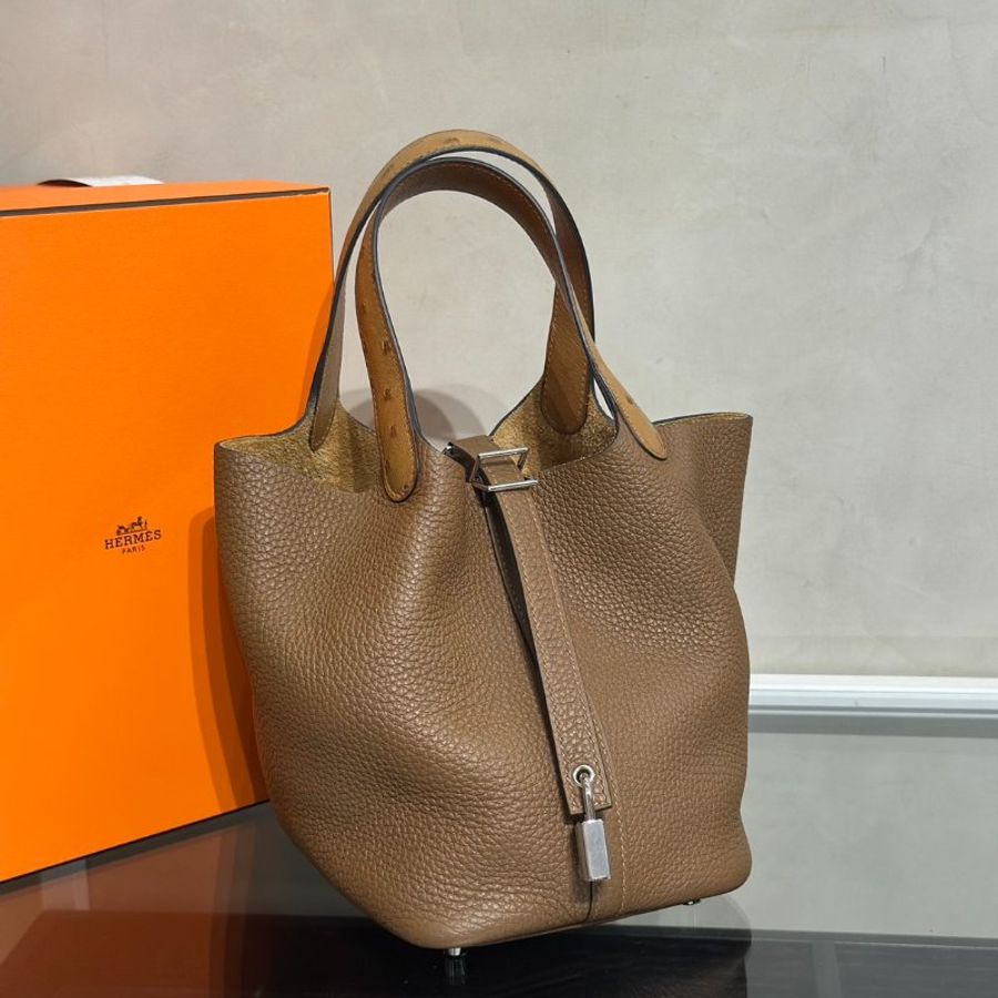 HERMES Picotin 18 Touch - Alezan 3G 栗子銀 U-2