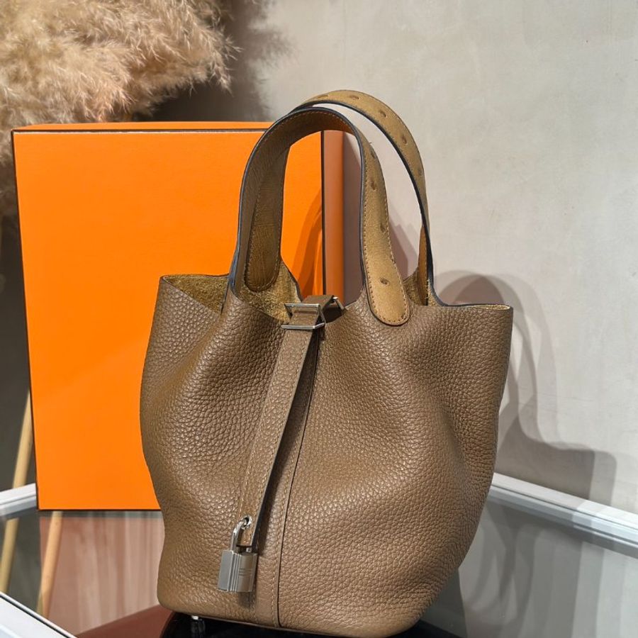 HERMES Picotin 18 Touch - Alezan 3G 栗子銀 U-3