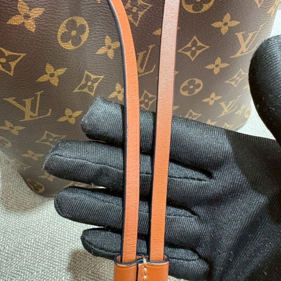 Louis Vuitton  NeoNoe 經典老花焦糖色MM水桶包-8