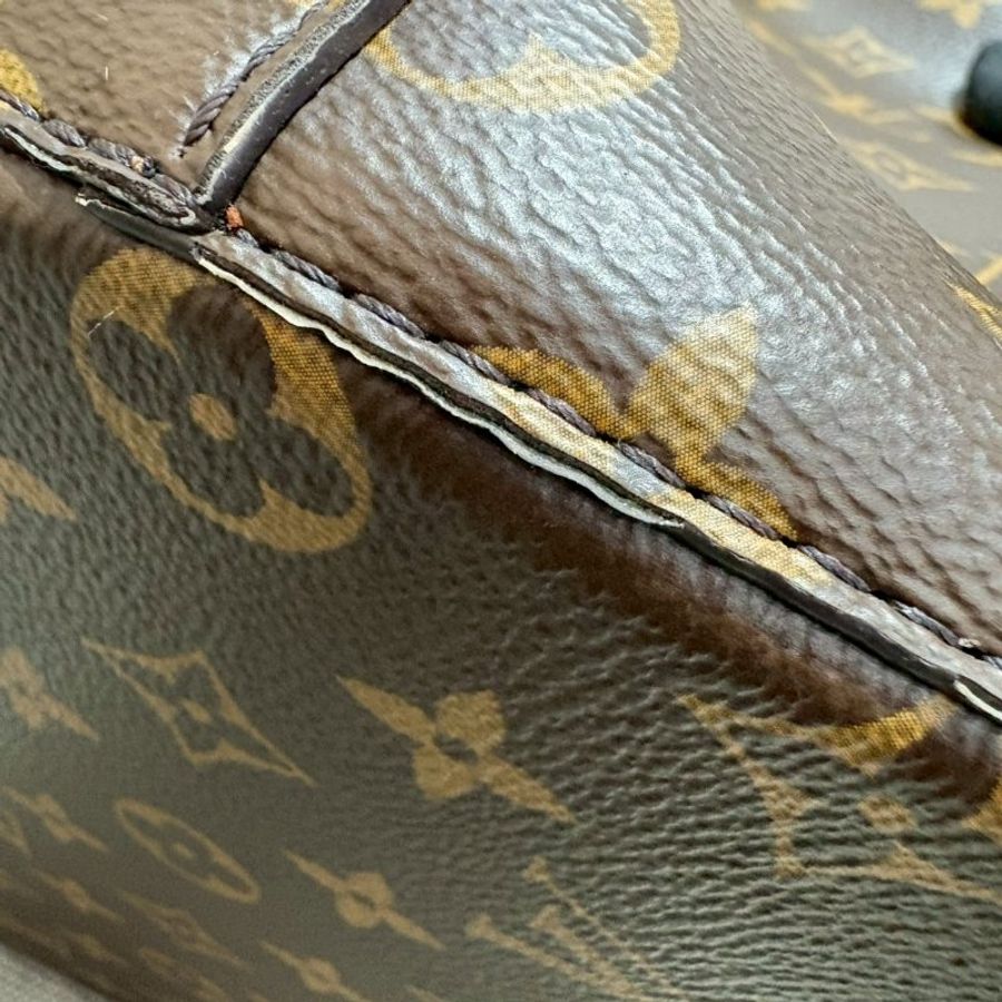 Louis Vuitton  NeoNoe 經典老花焦糖色MM水桶包-10
