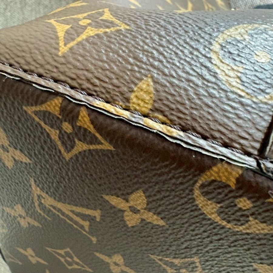 Louis Vuitton  NeoNoe 經典老花焦糖色MM水桶包-13