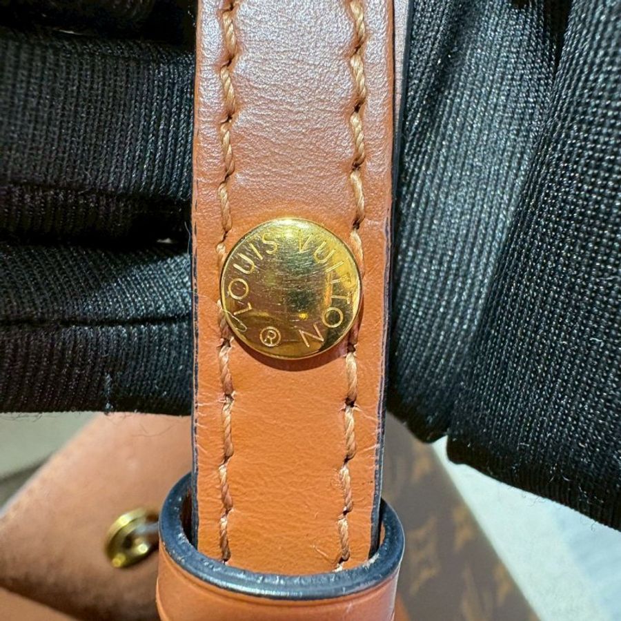 Louis Vuitton  NeoNoe 經典老花焦糖色MM水桶包-18