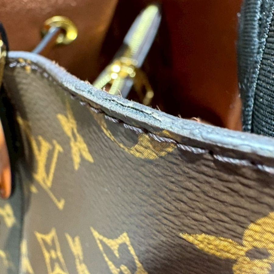 Louis Vuitton  NeoNoe 經典老花焦糖色MM水桶包-28