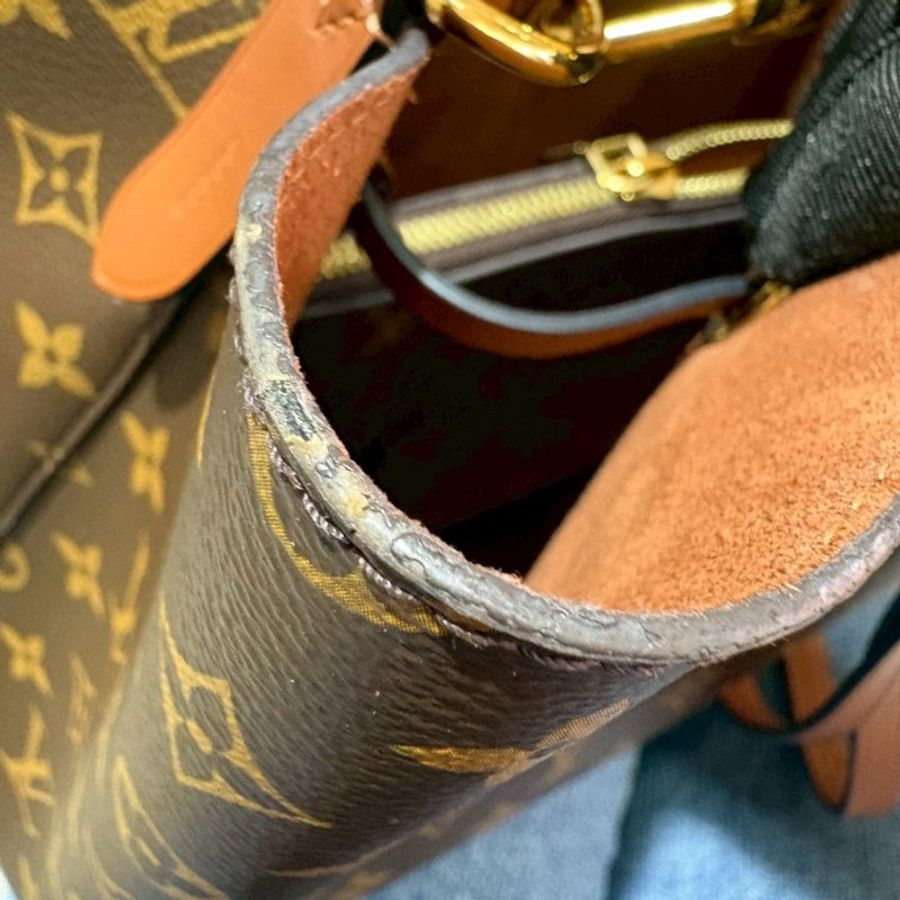 Louis Vuitton  NeoNoe 經典老花焦糖色MM水桶包-32