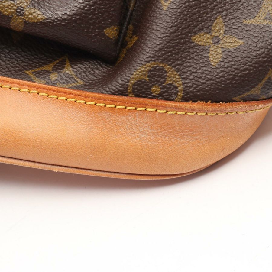 路易威登 Montsouris GM 雙肩包 M51135 Monogram 帆布 二手女士-7